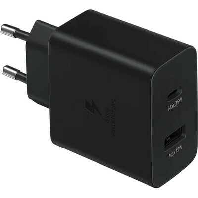 Samsung EP-TA220 35W - Power Adapter Duo (without cable) - Black EP-TA220NBEGEU