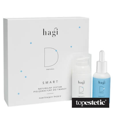 Hagi Hagi Zestaw Nawilżający SMART D ZESTAW Serum do skóry suchej i odwodnionej 30 ml + Intensywnie nawilża i koi 30 ml