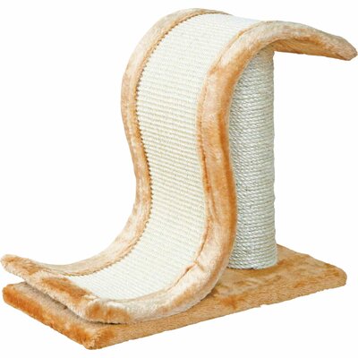 Trixie Drapak Fala sizalowa, brązowy - Dł. x szer. x wys. ok.: 44 x 25 x 39 cm