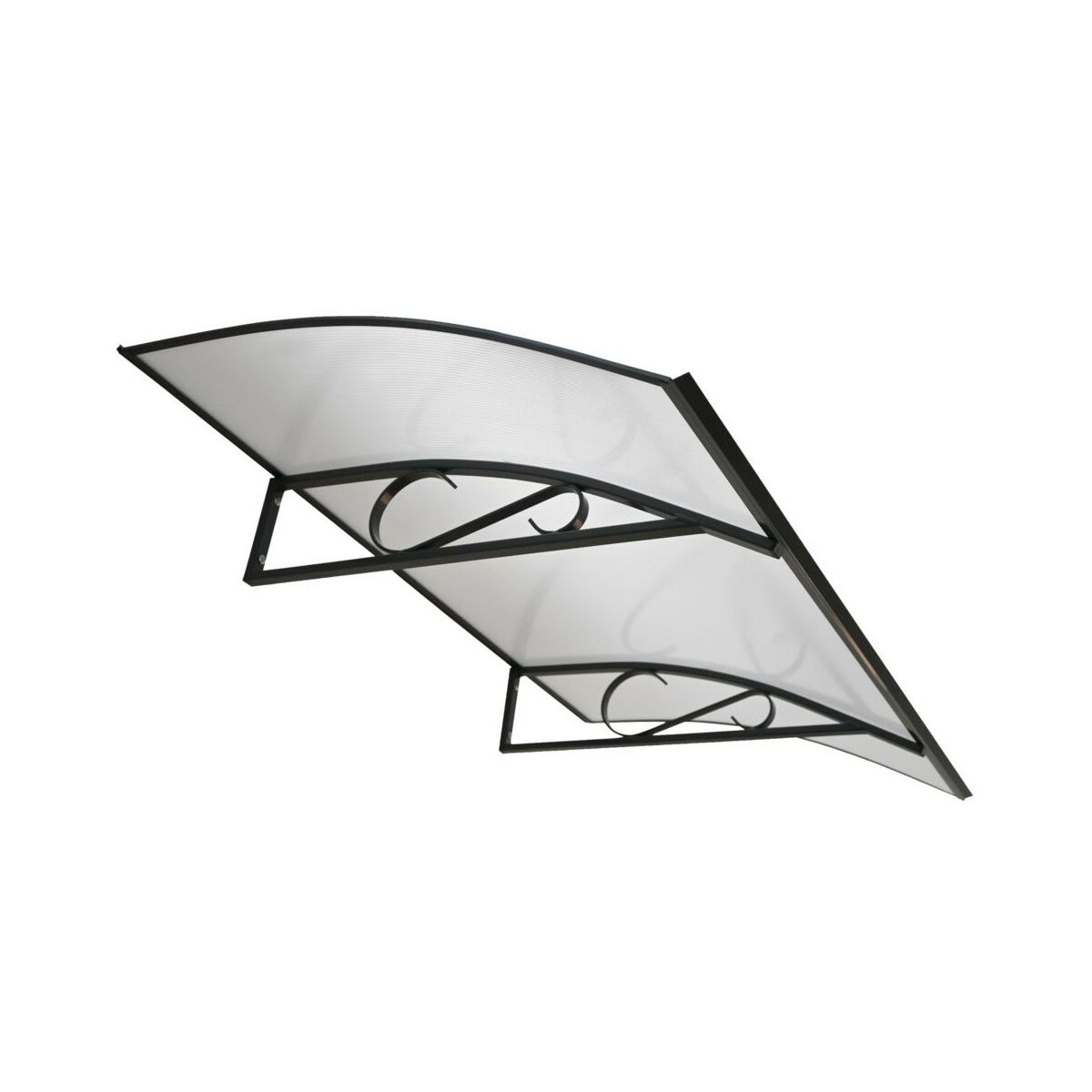 ROBELIT Daszek nad drzwi Arco antracytowy 150x95 cm