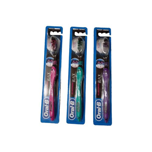 Oral-B Oral-B Allrounder Black Szczoteczka manualna do zębów medium