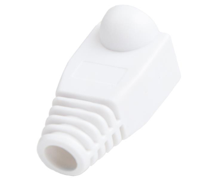 Unitek Unitek Osłona wtyku RJ45 6 mm 100 szt biała