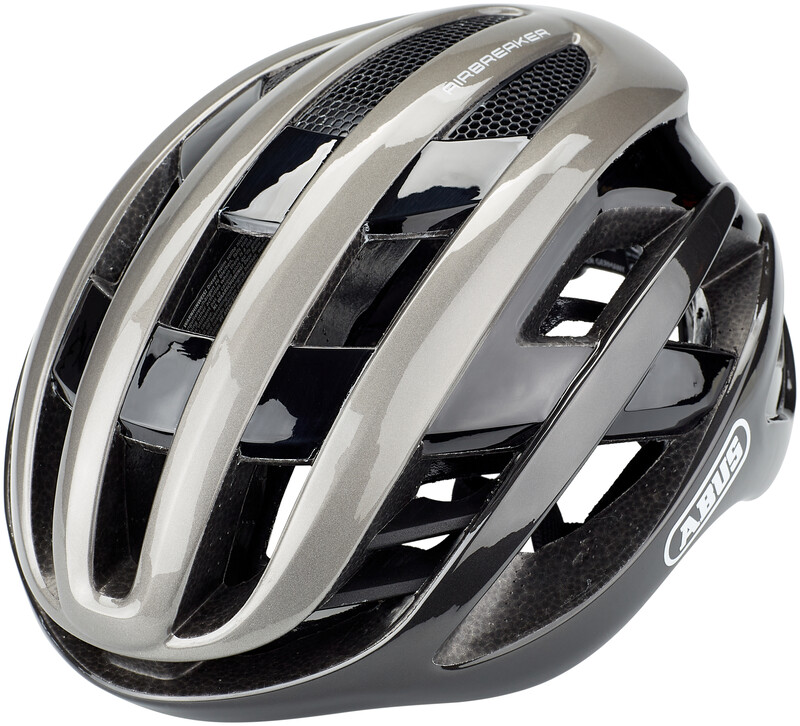 Abus AirBreaker Kask rowerowy, szary S | 51-55cm 2022 Kaski szosowe 78420