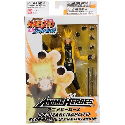 ANIME HEROES NARUTO UZUMAKI NARUTO SAGE OSPM