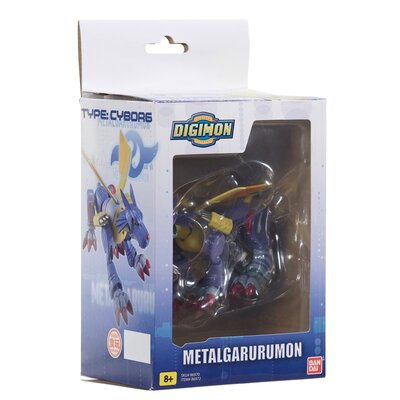 SHODO WORLD FUN ACTION FIG DIGIMON METALGARURUMON