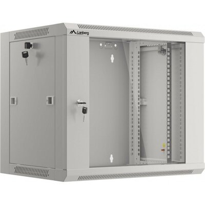 Lanberg Szafa RACK 19 9U 570x450 WFFA-5409-10S szybkiego montażu - KONFIGURATOR WYPOSAŻENIA / DYSTRYBUTOR F.VAT 23% WFFA-5409-10S