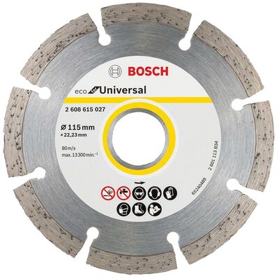 Bosch DIAMENTOWA TARCZA TNĄCA UNIWERSALNA PROFESSIONAL FOR UNIVERSAL 115 mm 2608