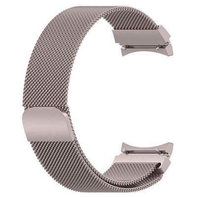 PURO Pasek Milanese Magnetic Band do Samsung Galaxy Watch 4/4 Classic 40/42/44/46mm) Różowe Złoto