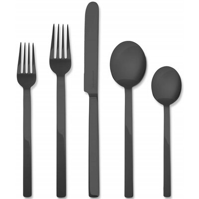Mepra Oro Nero, Stile - Zestaw sztućców 30el. 107522030DON