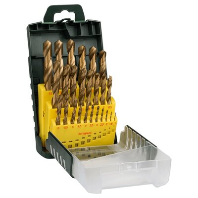 Bosch zestaw do metalu HSS-TiN 2607017154 25 szt.