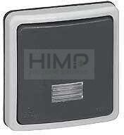 Legrand Przycisk Plexo 66 090482 no/nc 6A aluminium