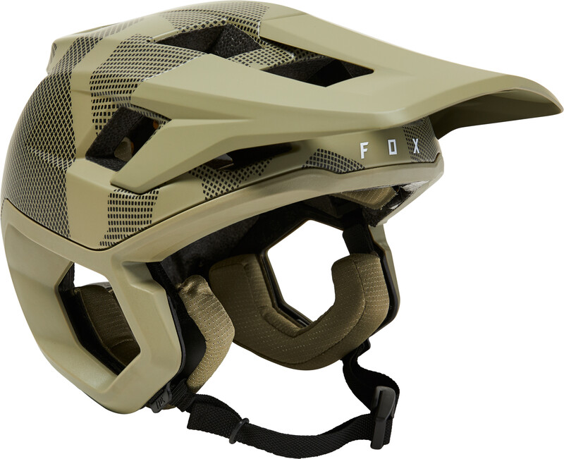 Fox Dropframe Pro Camo Helmet Men, oliwkowy M | 54-56cm 2022 Kaski MTB 29392-027-M
