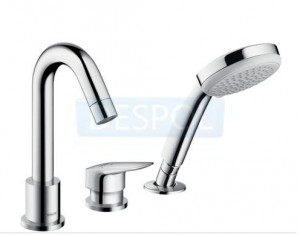 HANSGROHE 71313000 LOGIS Element zewnętrzny do baterii 3-otworowej do montażu na brzegu wanny CHROM