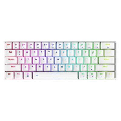 Dareu EK861 Bluetooth + 2.4G RGB (biała) 032550