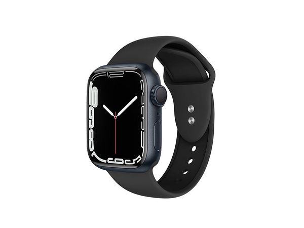 CRONG Pasek Liquid do Apple Watch 38/40/41 mm (czarny)