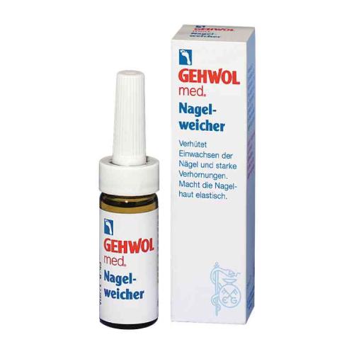 Gehwol Med Med, Nail Softener, płyn zmiękczający skórki i paznokcie, 15 ml