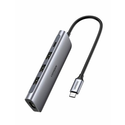 Ugreen Ugreen adapter HUB 5w1 70495 USB-C do 3x USB 3.0 + HDMI 4K + USB-C PD 100W ugreen_20211001133845