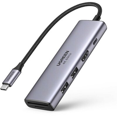 Ugreen Ugreen adapter HUB 6w1 USB-C HDMI SD PD 100W 60384 ugreen_20211028154217