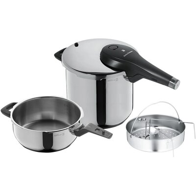 WMF Zestaw szybkowarów Perfect Premium 6,5 l + 3 l + wkład