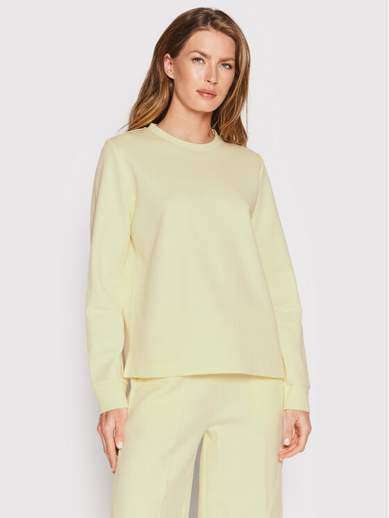Calvin Klein Bluza K20K203861 Żółty Regular Fit