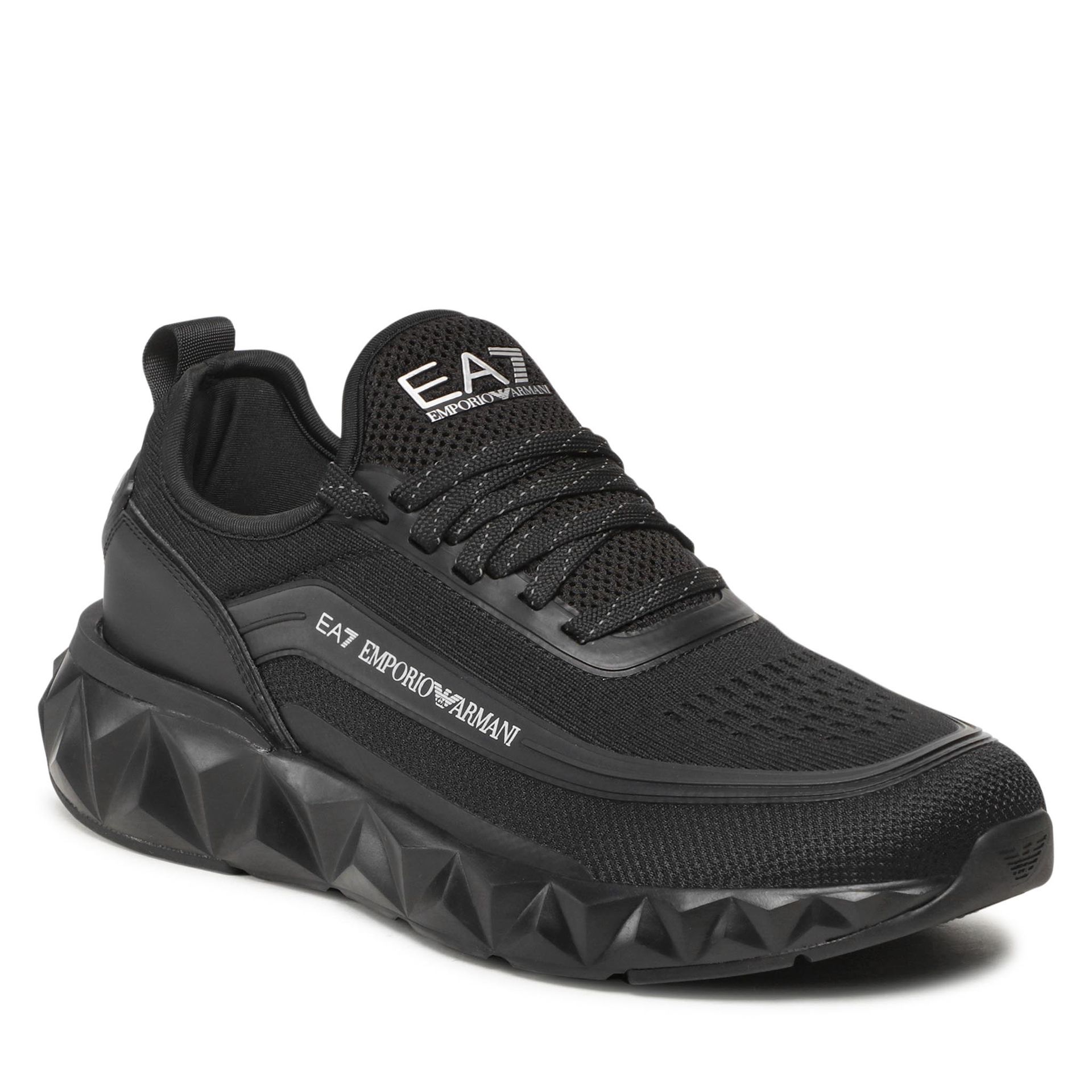 Sneakersy EA7 EMPORIO ARMANI - X8X106 XK262 N763 Black/Silver