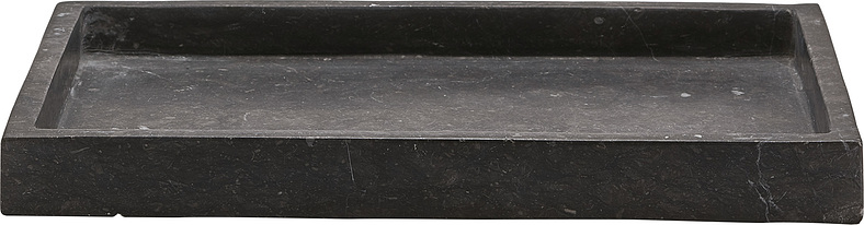 Taca dekoracyjna Hammam 35 cm ciemnoszara