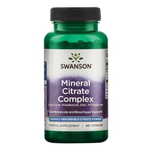 SWANSON Multi Mineral Citrate Complex 60 kaps.