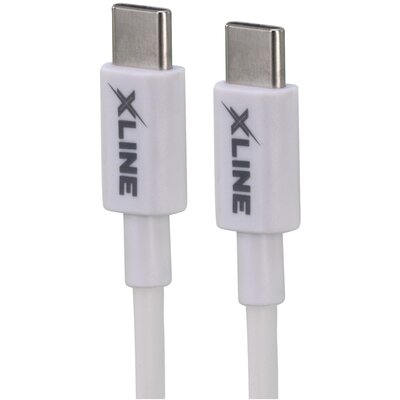 XLINE Kabel USB Typ C USB Typ C XLINE 60W 1 m Biały