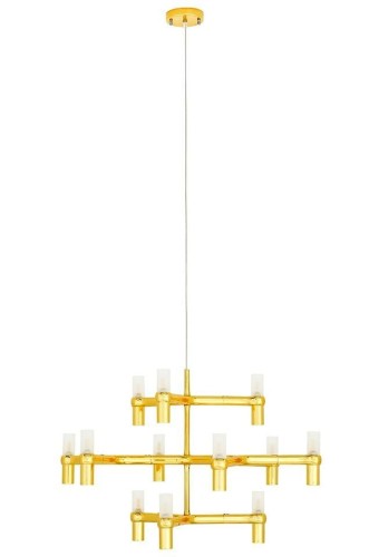 KingHome Lampa wisząca ATOMIC złota XCP9120-12.GOLD [12676235]