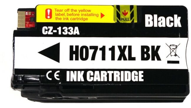 Hp Kompatybilny wkład z HP 711 CZ133A czarny (black)