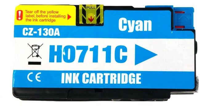 Hp Kompatybilny wkład z HP 711 CZ130A błękitny (cyan)
