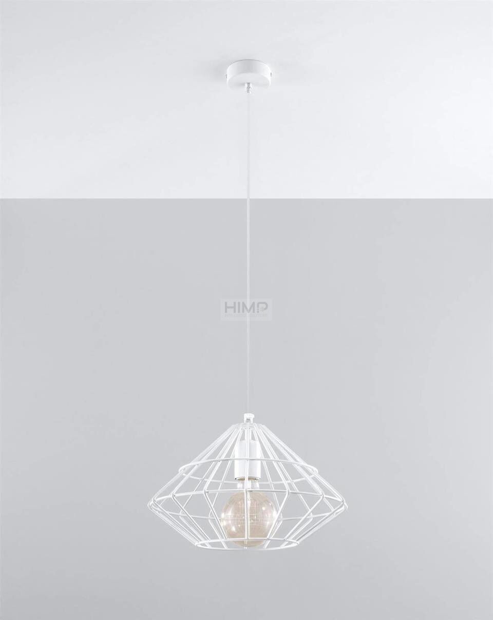 Sollux Lighting Lampa wisząca UMBERTO biała SL.0293