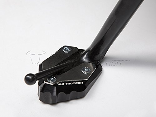 SW-Motech rozszerzenie stopki bocznej, czarny/srebrny do MT-07/Tracer/MotoCage,XSR700 STS.06.506.10000
