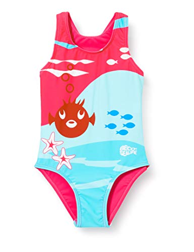 Beco Sealife dziewczęcy kostium kąpielowy niebieski niebieski/różowy 128