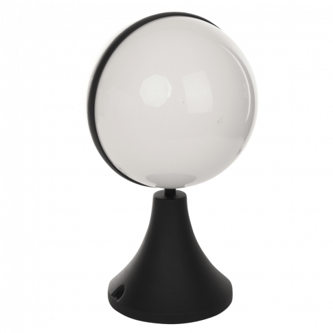 Okrągła lampa zewnętrzna czarna - N009 K4-D03