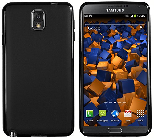 mumbi etui kompatybilne z Samsung Galaxy Note 3, etui na telefon komórkowy, czarne
