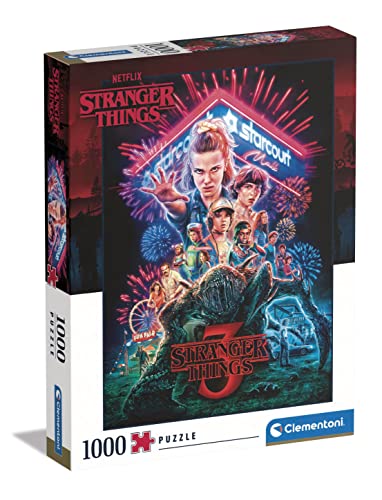 Clementoni Puzzle 1000 Netfix Stranger Things