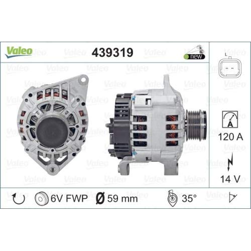 VALEO Alternator 439319