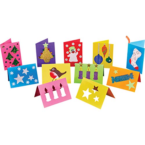 Springboard Boże Narodzenie wycięte karty aktywność rzemieślnicza (opakowanie 54)