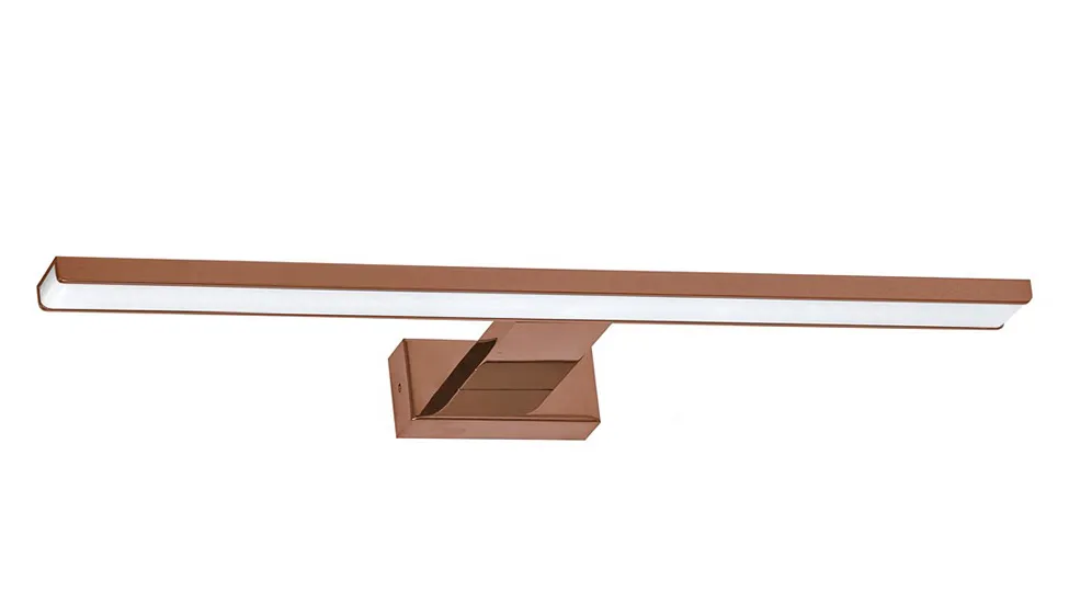 Podłużny kinkiet łazienkowy złoty - N014-Folind 13,8W 60x11,5x4 cm