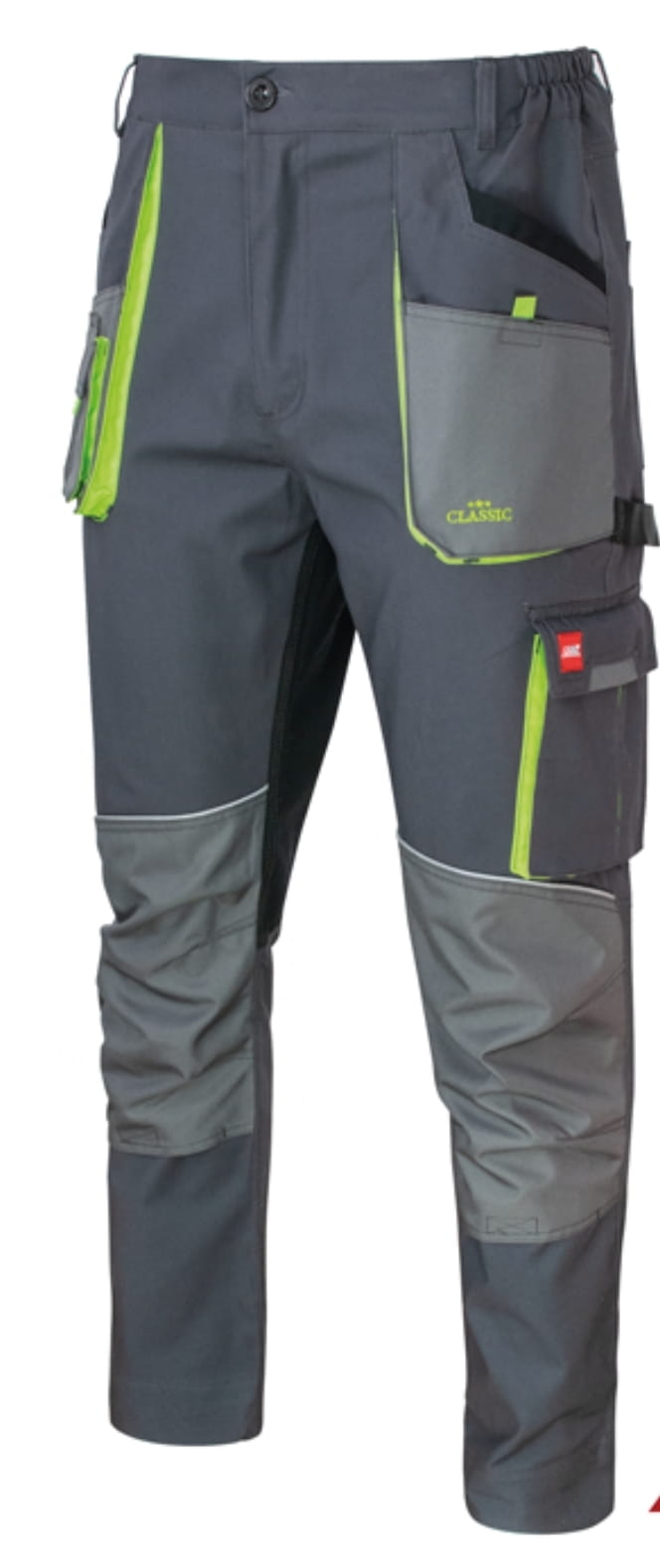 Master Art CLASSIC STRETCH SLIM SPODNIE DO PASA SS8888