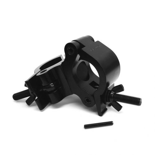 Duratruss Duratruss Pro Swivel Clamp/BLK obejma - hak aluminiowy - podwójna obejma na rurę fi 50mm