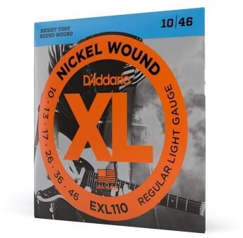 DAddario EXL110 struny do gitary elektr 10-46 DADEXL110SGE1046