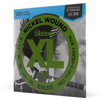 DAddario EXL117 struny do gitary elektr 11-56 DADEXL117SGE1156