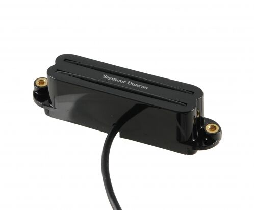 Seymour Duncan Seymour Duncan SHR 1B BLK Strat Hot Rails przetwornik do gitary elektrycznej do montażu przy mostku, kolor czarny