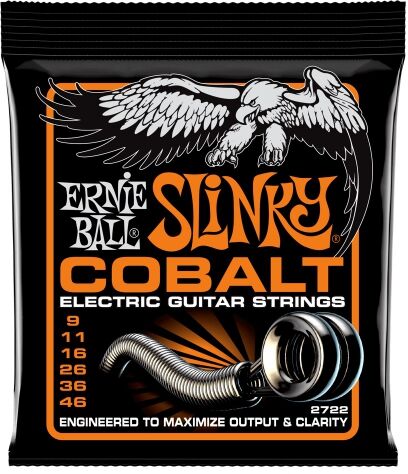 Ernie Ball Cobalt EB-2722 struny do gitary elektrycznej, rozmiar 946 2722