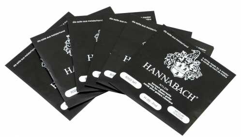 Hannabach Klassik Gita rrensaiten Serie 800 MT nośnik Tension posrebrzana  komplet 652377