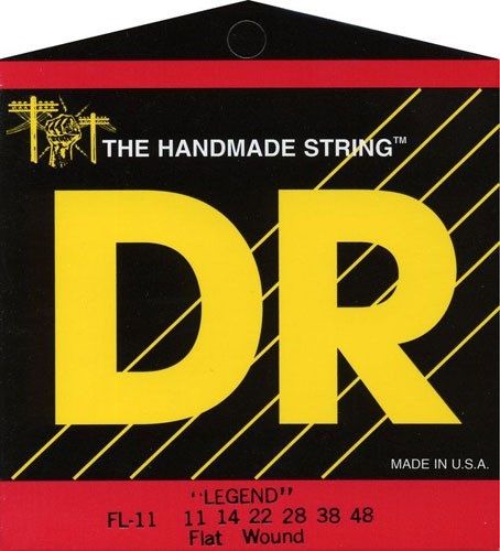 DR FL 11 LEGEND struny do gitary elektrycznej, Extra Light, .011-.048
