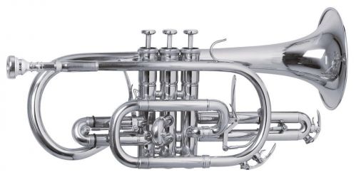 Roy Benson Roy benson BB kornet Mod.CR-302S posrebrzana, łącznie z etui RB701094