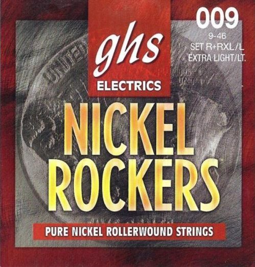 GHS Corporation Nickel Rockers - R+RXL/L .009-.046